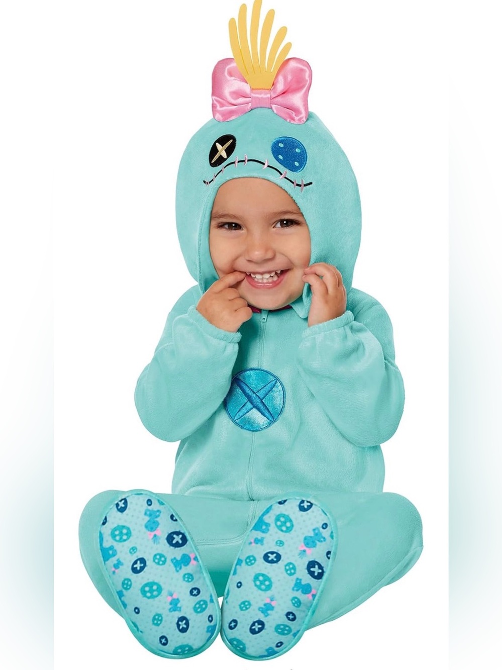 Baby Scrump Disney Lilo & Stitch spirit Halloween Costume Blue Pink 12-18 months
